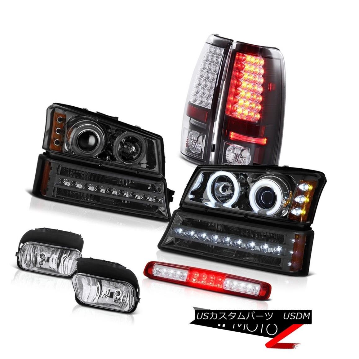 テールライト 03 04 05 06 Silverado Foglamps Red Roof Cab Light Parking Headlamps Taillamps 03 04 05 06 Silverado Foglampsレッドルーフキャブライトパーキングヘッドランプタイルランプ 【並行輸入品】