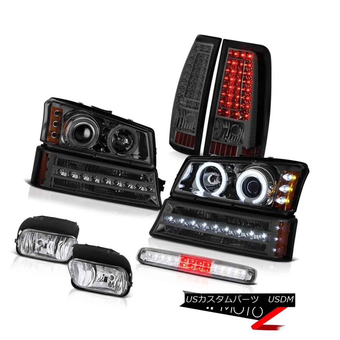 テールライト 03-06 Silverado Roof Brake Lamp Fog Lights Taillamps Bumper Light Headlamps LED 03-06 Silverado屋根用ブレーキランプフォグライトタイルランプバンパーライトヘッドランプLED 【並行輸入品】｜カスタムパーツ WORLD倉庫