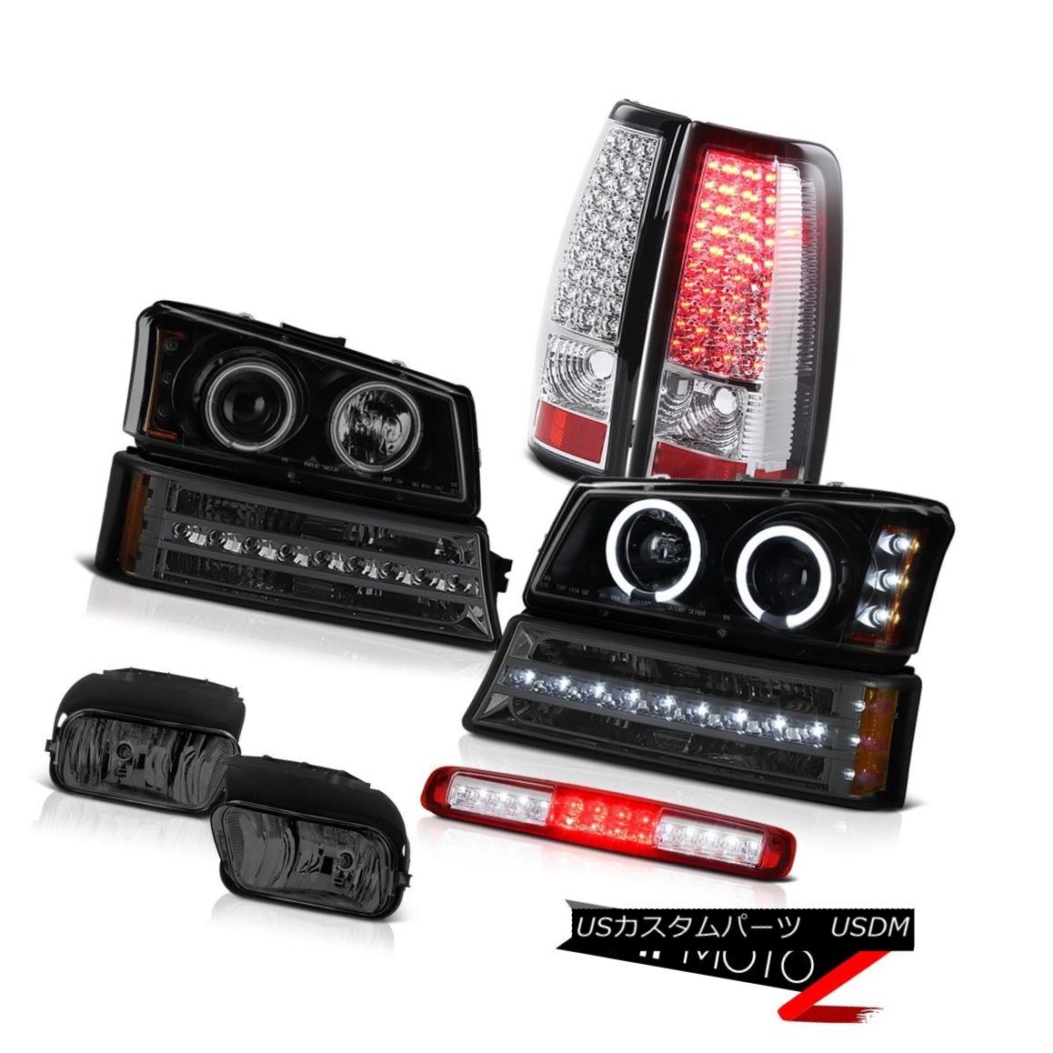 テールライト 03-06 Silverado Foglamps Roof Cab Light Bumper Lamp Headlamps Chrome Taillights 03-06 Silveradoフォグランプルーフキャブライトバンパーランプヘッドランプクロームテールライト 【並行輸入品】 89,480円
