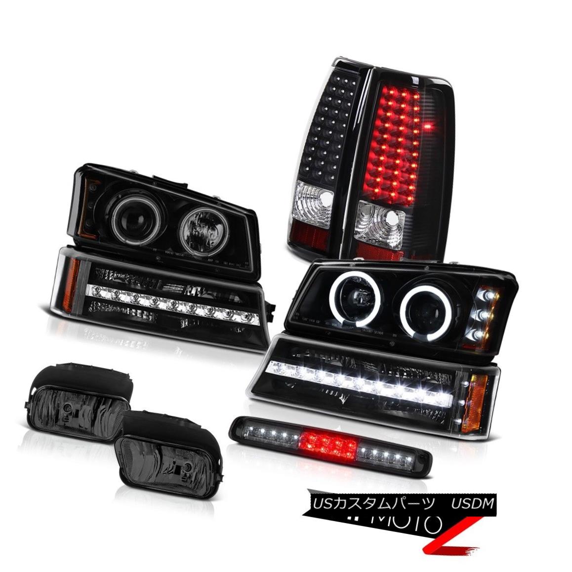 テールライト 03-06 Silverado Foglamps Third Brake Lamp Parking Headlamps Rear Lights LED SMD 03-06 Silverado Foglamps第3ブレーキランプパーキングヘッドランプリアライトLED SMD 【並行輸入品】