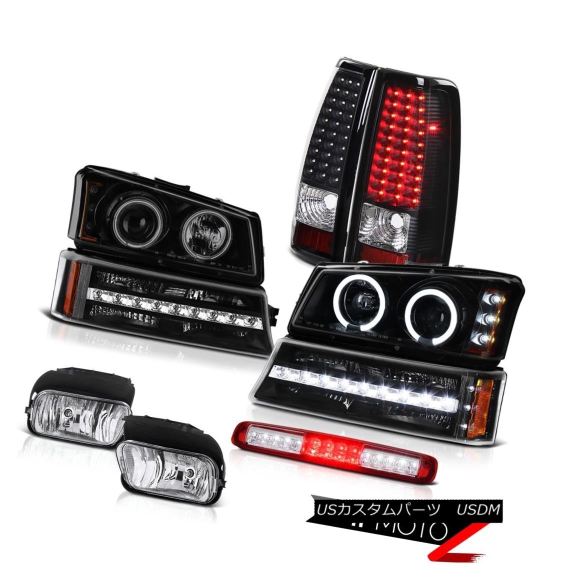 テールライト 03-06 Silverado Fog Lights 3RD Brake Lamp Parking Projector Headlamps Tail Lamps 03-06 Silveradoフォグライト3RDブレーキランプパーキングプロジェクターヘッドランプテールランプ 【並行輸入品】