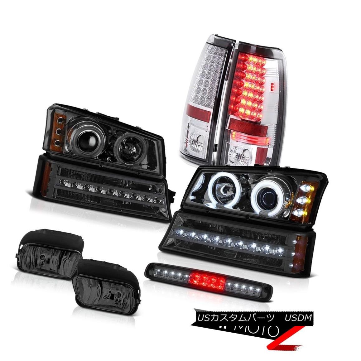 テールライト 03 04 05 06 Silverado Foglights Roof Cab Light Bumper Headlights Tail Lamps LED 03 04 05 06 Silverado FoglightsルーフキャブライトバンパーヘッドライトテールランプLED 【並行輸入品】
