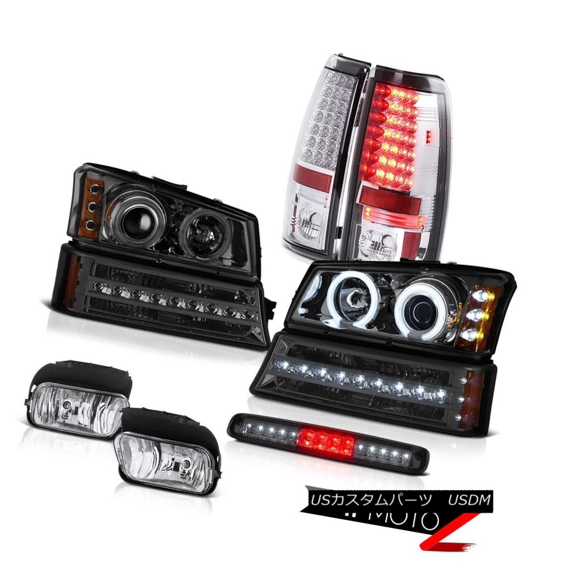 テールライト 03-06 Silverado Fog Lamps Roof Brake Light Turn Signal Headlights Taillamps LED 03-06 SilveradoフォグランプルーフブレーキライトターンシグナルヘッドライトテールランプLED 【並行輸入品】