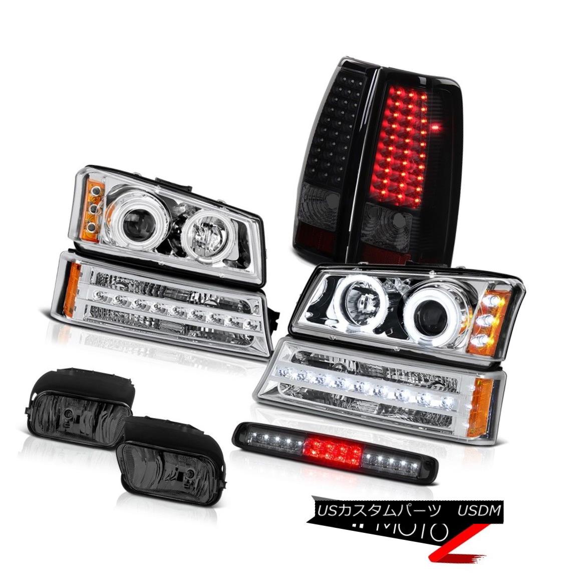 テールライト 2003-2006 Silverado Fog Lamps Roof Brake Lamp Signal Tail Lights Headlamps SMD 2003-2006シルバラードフォグランプルーフブレーキランプ信号テールライトヘッドランプSMD 【並行輸入品】｜カスタムパーツ WORLD倉庫