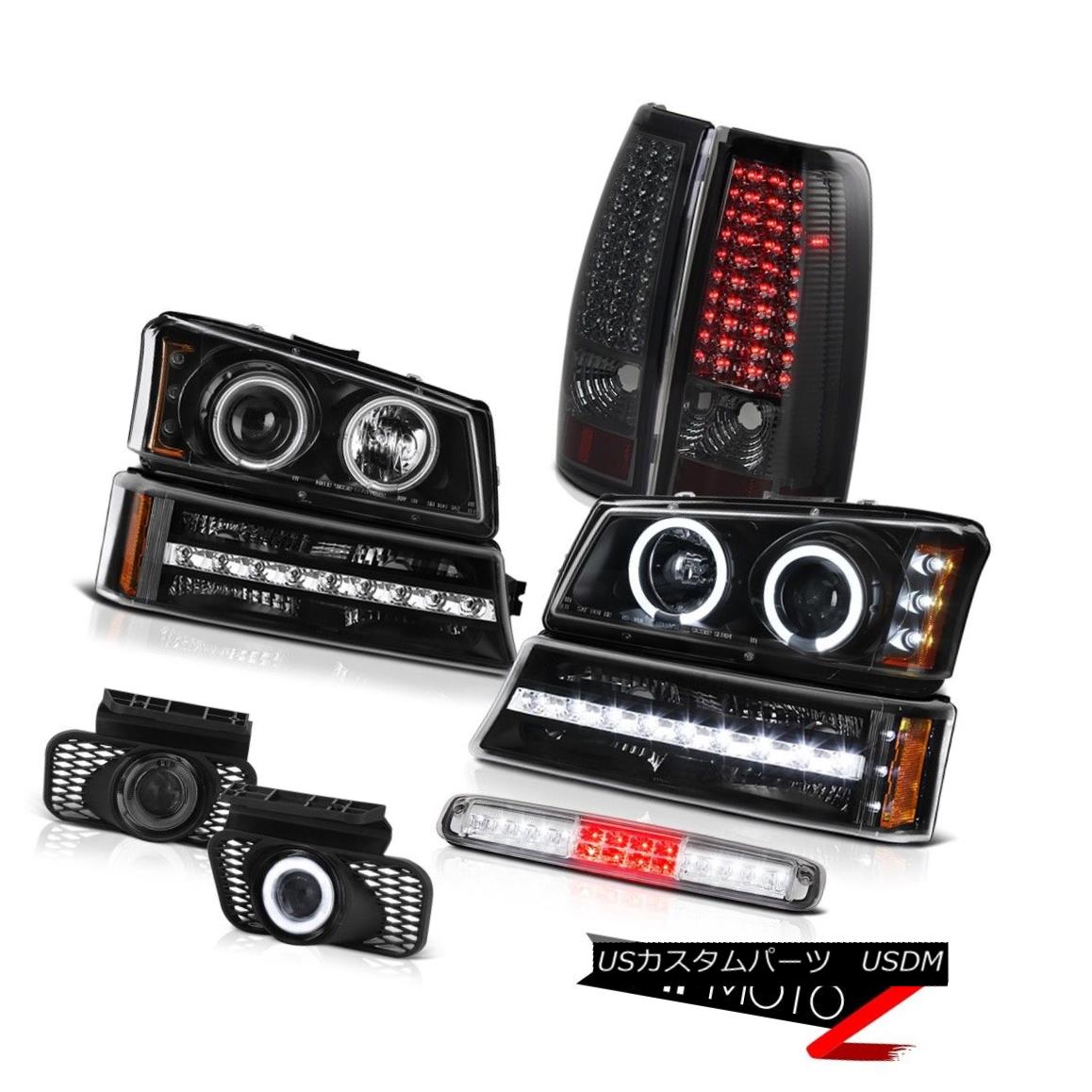テールライト 03-06 Silverado 1500 Roof Cab Lamp Fog Lights Signal Headlamps Tail Lights LED 03-06 Silverado 1500ルーフキャブランプフォグライト信号ヘッドランプテールライトLED 【並行輸入品】