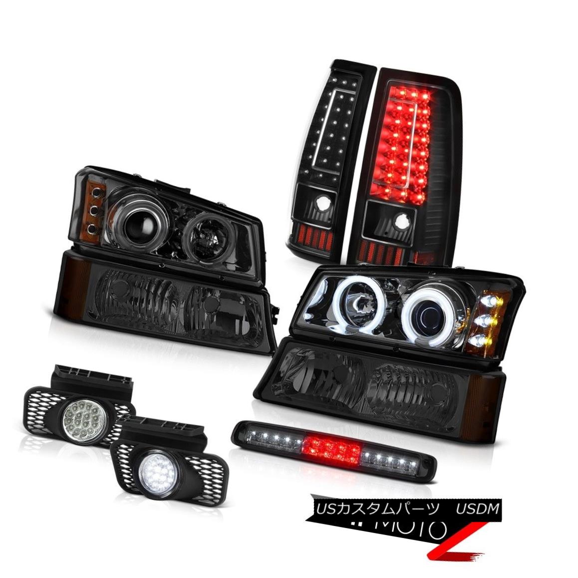テールライト 03-06 Chevy Silverado Smokey Roof Cab Lamp Foglamps Tail Lamps Bumper Headlamps 03-06 Chevy Silveradoスモーキールーフキャブ・ランプフォグランプ・テールランプバンパー・ヘッドランプ 【並行輸入品】