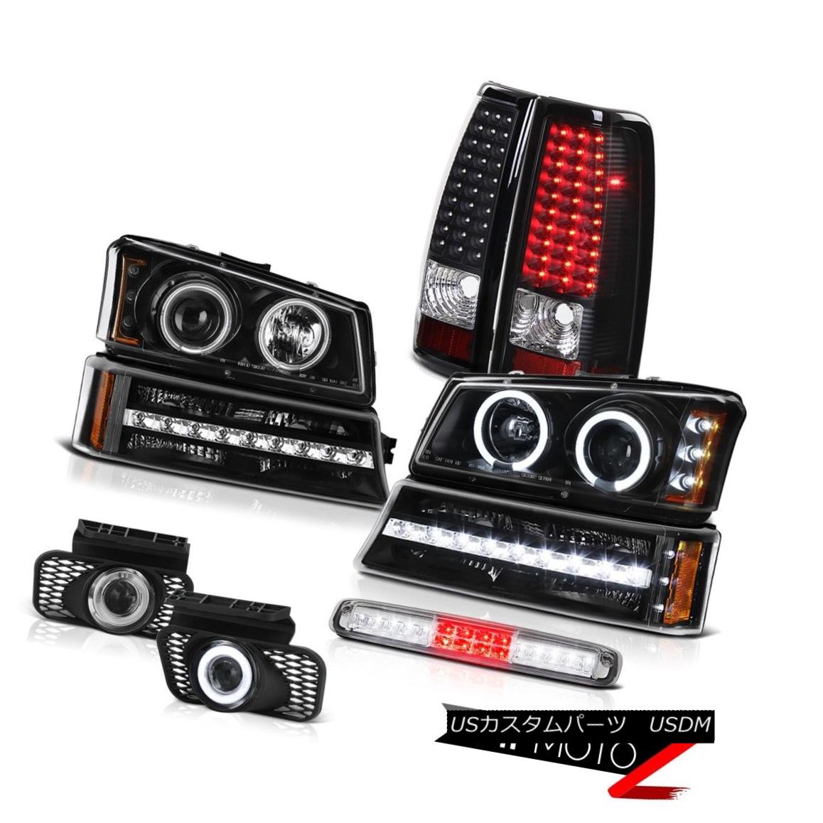 テールライト 03 04 05 06 Silverado 3RD Brake Light Fog Lamps Turn Signal Headlights Tail LED 03 04 05 06 Silverado 3RDブレーキライトフォグランプターンシグナルヘッドライトテールLED 【並行輸入品】