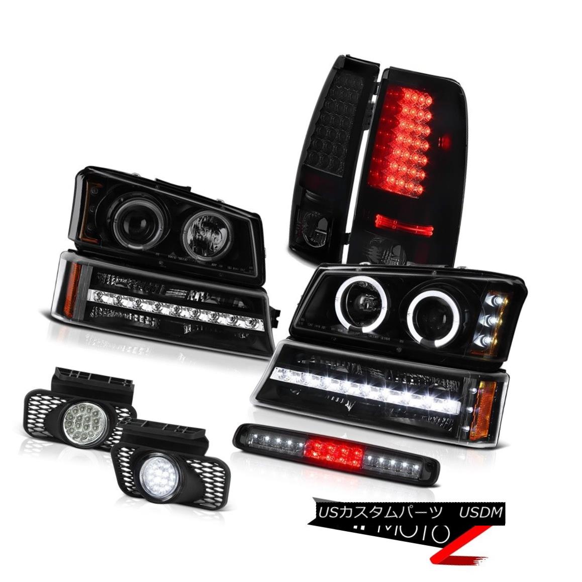 テールライト 2003-2006 Silverado High Stop Lamp Foglights Bumper Light Headlights Taillights 2003-2006 Silveradoハイストップランプフォグライトバンパーライトヘッドライトテールライト 【並行輸入品】