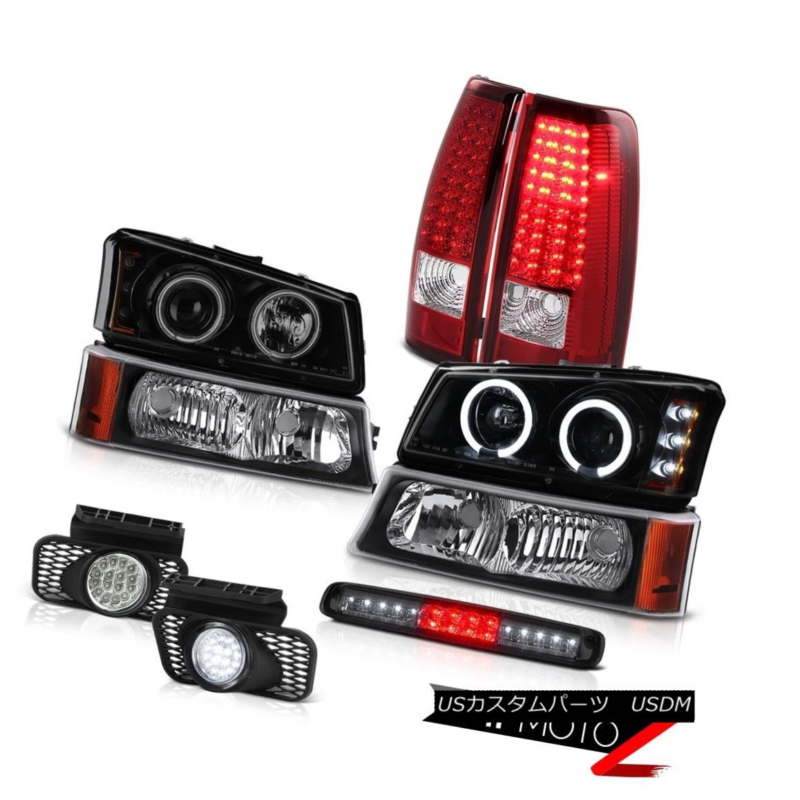 テールライト 03 04 05 06 Chevy Silverado Bumper Lamp High Stop Foglamps Headlamps Tail Lamps 03 04 05 06 Chevy Silveradoバンパーランプハイストップフォグランプヘッドランプテールランプ 【並行輸入品】