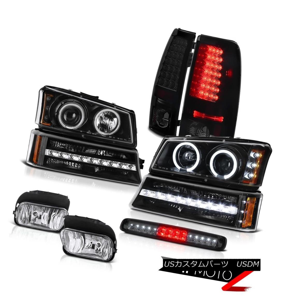 テールライト 03-06 Silverado 3500Hd Foglights Roof Brake Lamp Signal Headlights Tail Lamps 03-06 Silverado 3500Hdフォグライトルーフブレーキランプ信号ヘッドライトテールランプ 【並行輸入品】
