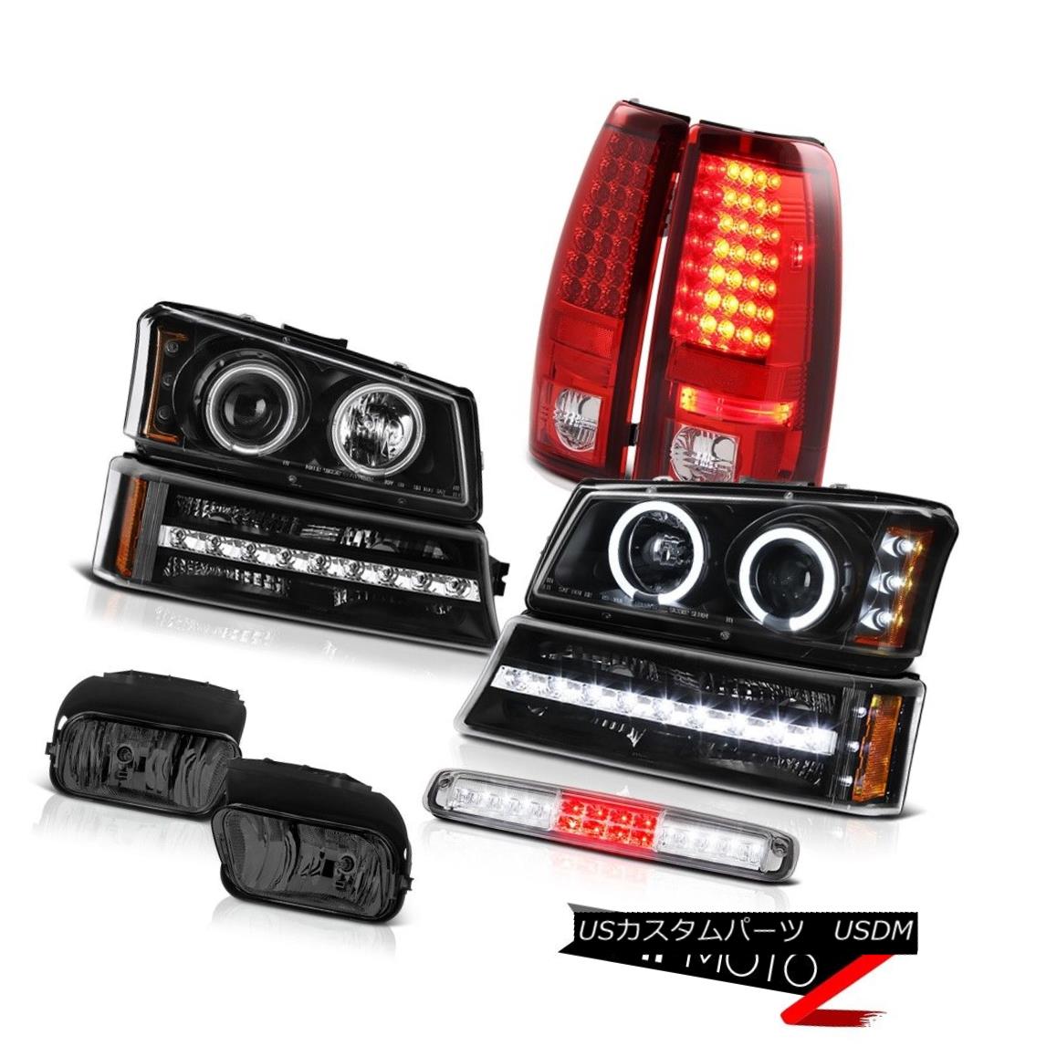テールライト 03-06 Chevy Silverado 1500 Fog Lamps High Stop Light Turn Signal Headlamps Tail 03-06 Chevy Silverado 1500フォグランプハイストップランプターンシグナルヘッドランプテール 【並行輸入品】