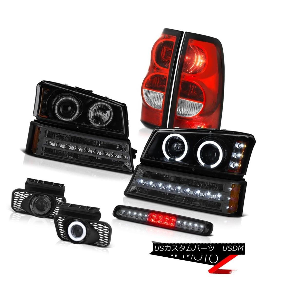 テールライト 03-06 Silverado High Stop Light Foglights Red Taillamps Signal Lamp Headlights 03-06 Silveradoハイストップライトフォグライトレッドタイルランプシグナルランプヘッドライト 【並行輸入品】 87,725円