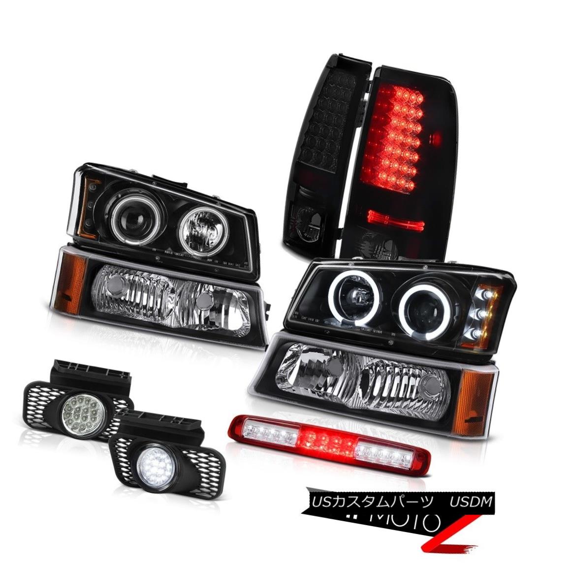 テールライト 03-06 Silverado Turn Signal Red Roof Brake Lamp Fog Lamps Headlights Rear Lights 03-06シルバラードターンシグナルレッドルーフブレーキランプフォグランプヘッドライトリアライト 【並行輸入品】 87,725円