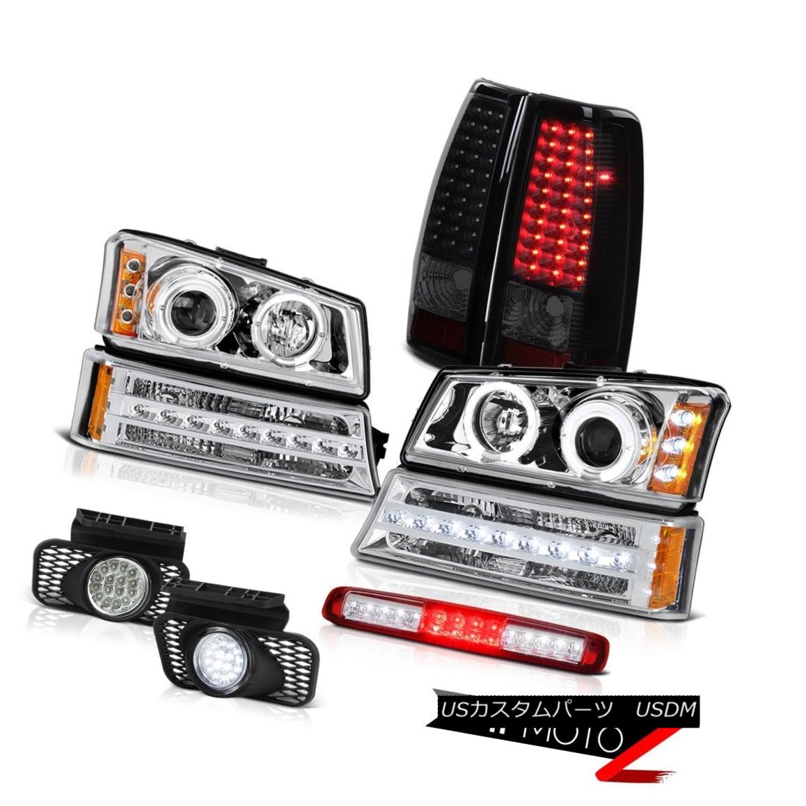 テールライト 03-06 Silverado 2500Hd 3RD Brake Lamp Foglamps Bumper Light Taillamps Headlamps 03-06 Silverado 2500Hd 3RDブレーキランプフォグランプバンパーライトテールランプヘッドランプ 【並行輸入品】