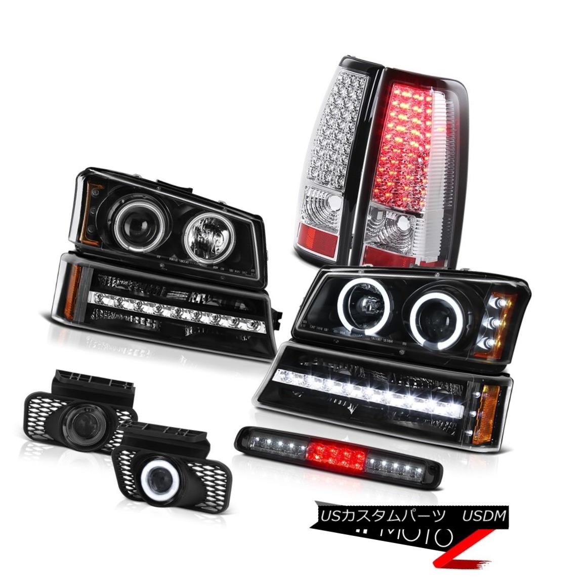 テールライト 2003-2006 Silverado 3RD Brake Light Fog Lights Turn Signal Headlamps Taillamps 2003-2006 Silverado 3RDブレーキライトフォグライトターンシグナルヘッドランプタイルランプ 【並行輸入品】