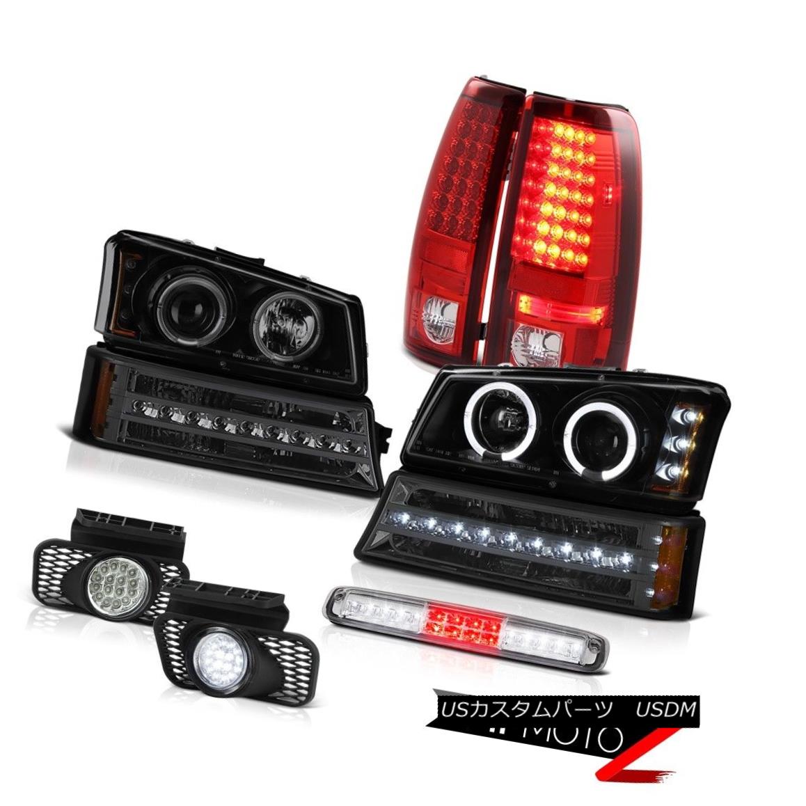 テールライト 2003-2006 Silverado Roof Brake Light Fog Lamps Bumper Headlights Red Tail Lights 2003-2006 Silveradoルーフブレーキライトフォグランプバンパーヘッドライトレッドテールライト 【並行輸入品】｜カスタムパーツ WORLD倉庫