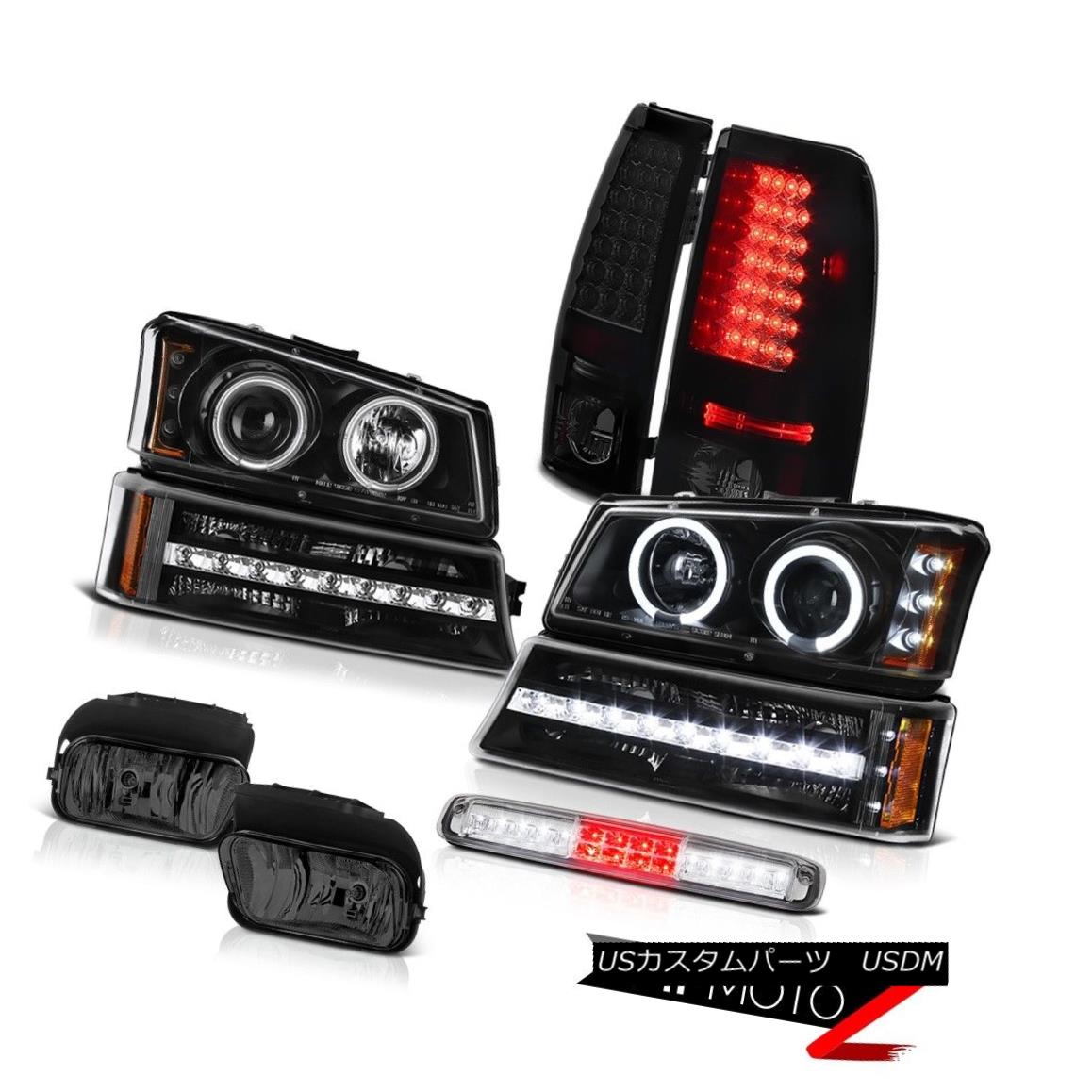 テールライト 03-06 Silverado Foglamps 3RD Brake Lamp Bumper Projector Headlights Taillamps 03-06 Silverado Foglamps 3RDブレーキランプバンパープロジェクターヘッドライトテールランプ 【並行輸入品】