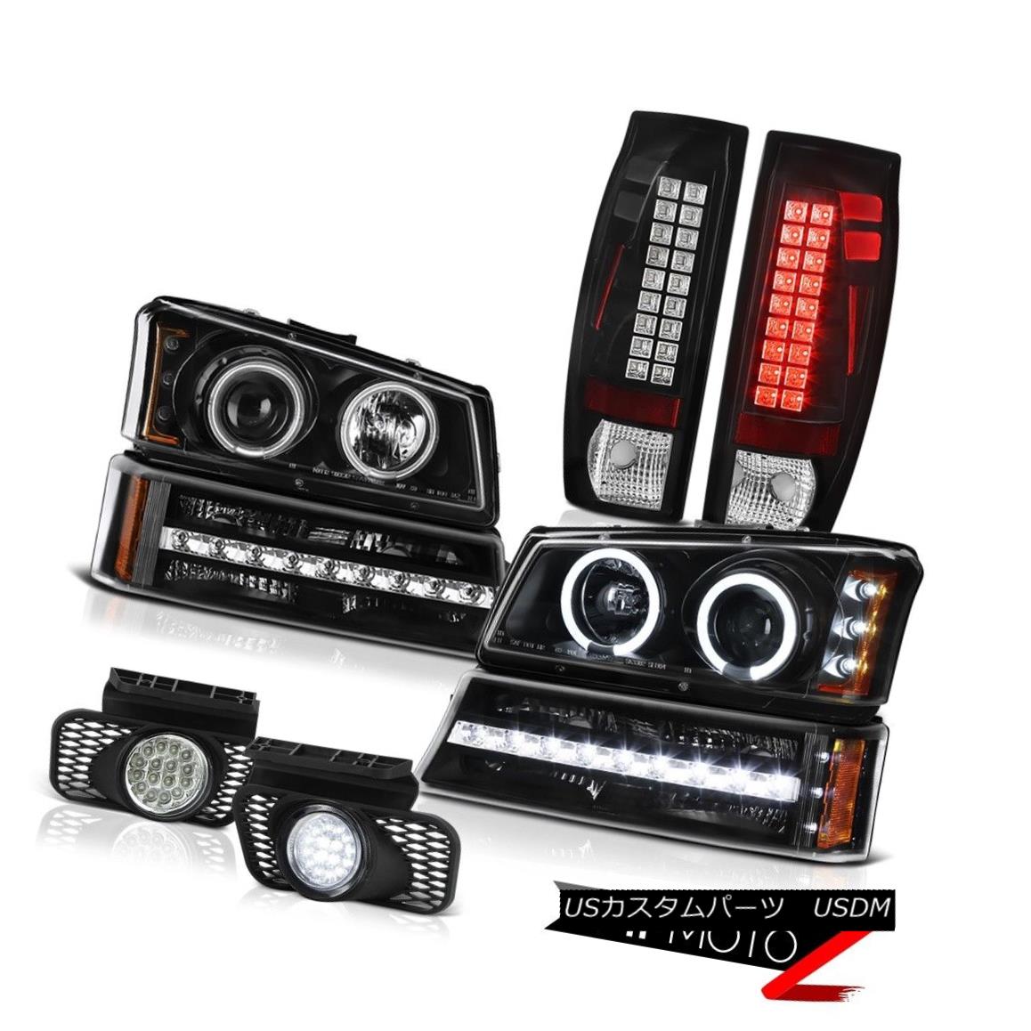 テールライト 2003-2006 Avalanche Euro Clear Fog Lamps Tail Bumper Lamp Projector Headlights 2003-2006雪崩ユーロクリアフォグランプテールバンパーランププロジェクターヘッドライト 【並行輸入品】