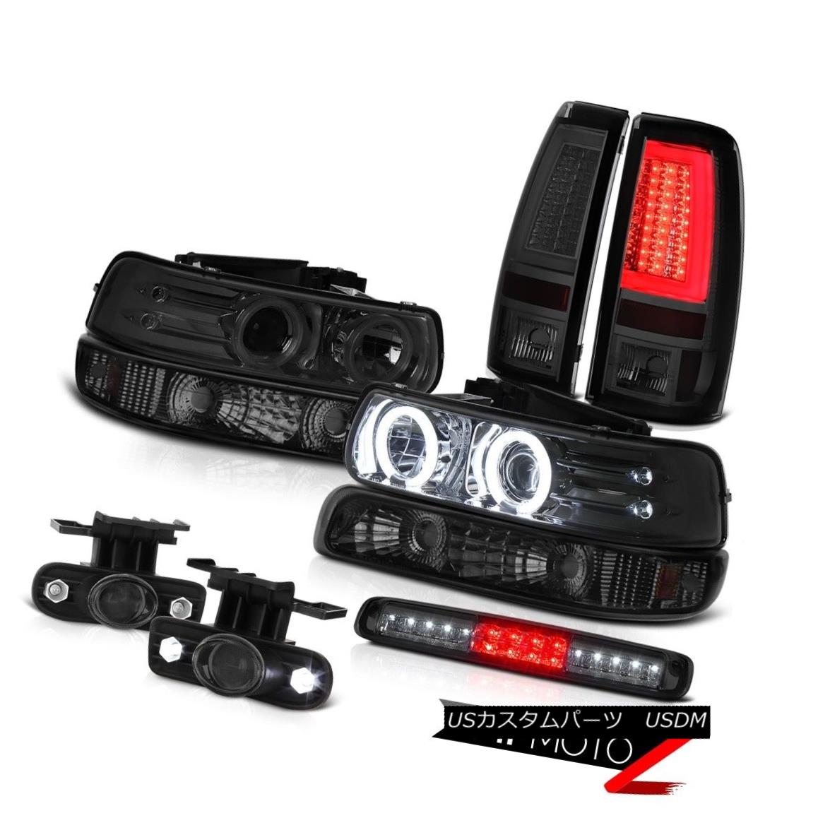 テールライト 99-02 Silverado 6.0L Taillights Bumper Lamp Headlamps High Stop Foglamps Cool 99-02 Silverado 6.0Lテールライトバンパーランプヘッドランプハイストップフォグランプクール 【並行輸入品】