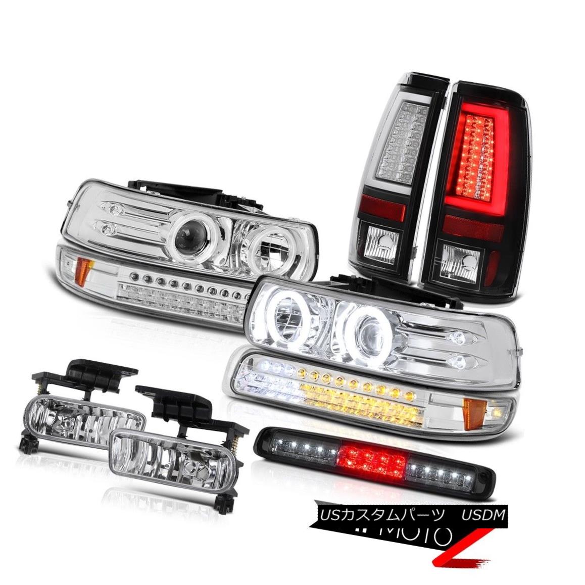 テールライト 1999-2002 Silverado 4WD Tail Lamps Bumper Light Headlamps Third Brake Lamp Fog 1999-2002シルバラード4WDテールランプバンパーライトヘッドランプ第3ブレーキランプフォグ 【並行輸入品】|カスタムパーツ WORLD倉庫