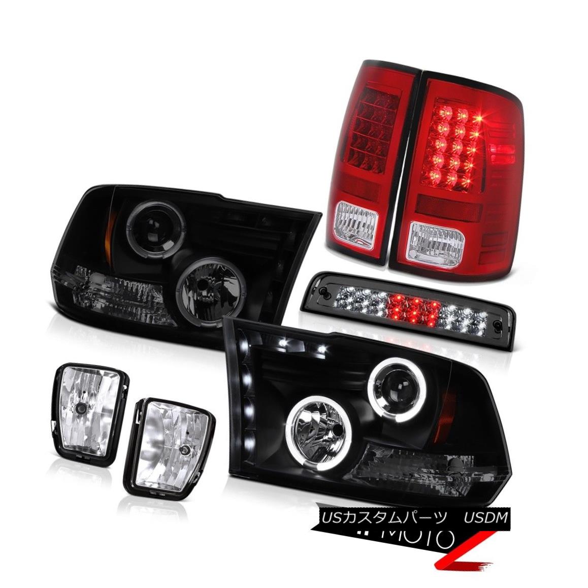 テールライト 13-18 Dodge Ram 1500 3.0L High Stop Lamp Foglamps Red Tail Lamps Headlights SMD 13-18ダッジラム1500 3.0LハイストップランプフォグランプレッドテールランプヘッドライトSMD 【並行輸入品】｜カスタムパーツ WORLD倉庫