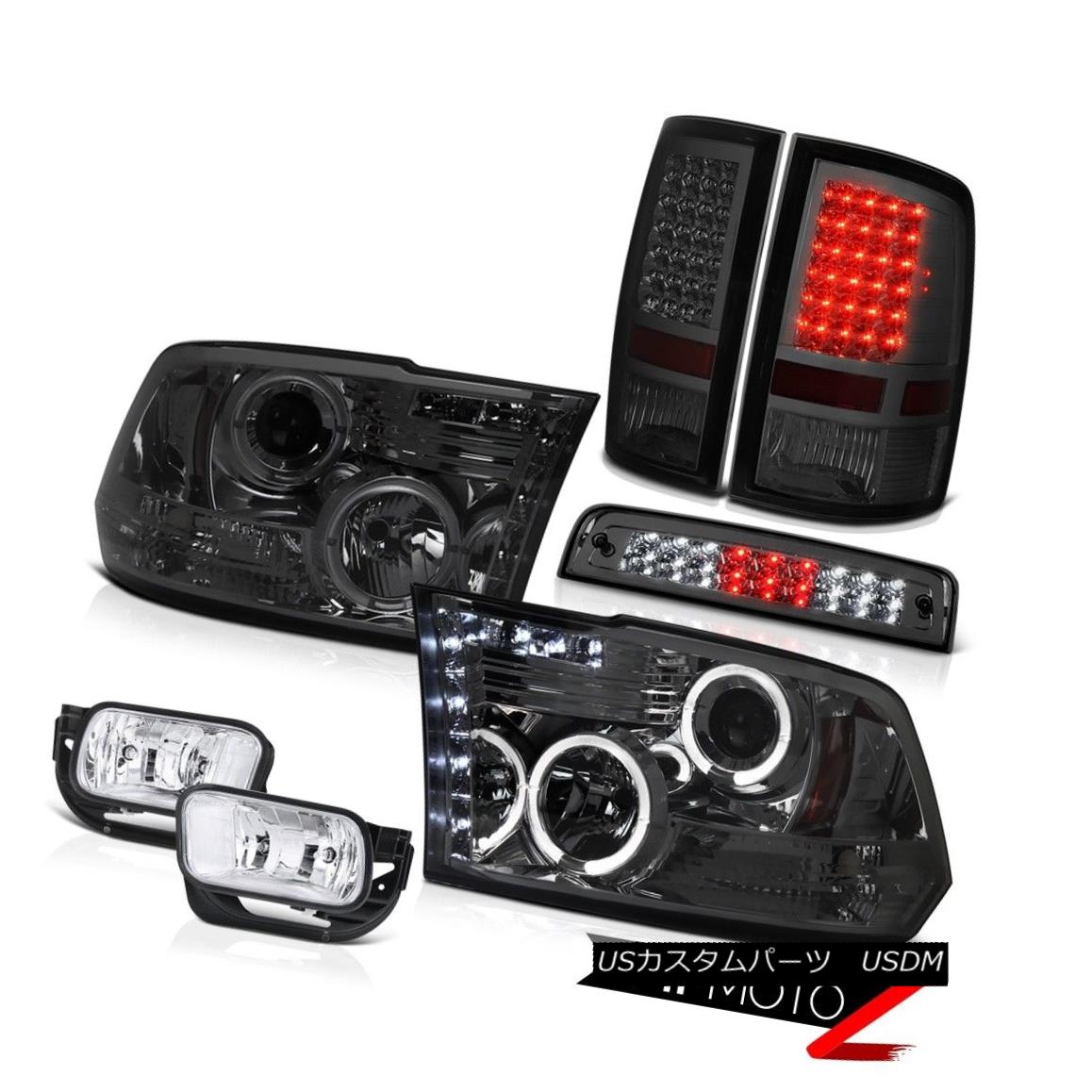 テールライト 2009-2013 Dodge Ram 1500 Laramie Fog Lights Roof Brake Lamp Taillamps Headlights 2009-2013ダッジラム1500ララミーフォグライトルーフブレーキランプタイルランプヘッドライト 【並行輸入品】