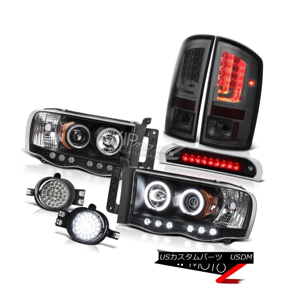 テールライト 2002-2005 Dodge Ram 1500 3.7L Taillamps Roof Cab Light Headlights Fog Lamps Cool 2002-2005ダッジラム1500 3.7Lタイルランプルーフキャブライトヘッドライトフォグランプクール 【並行輸入品】