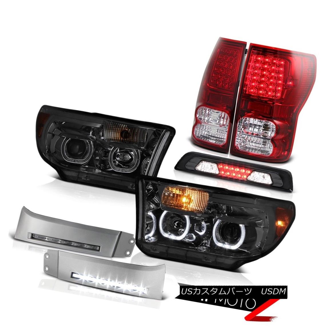 テールライト 07-13 Toyota Tundra Limited Headlamps Bumper DRL Roof Brake Lamp Rear Lamps SMD 07-13トヨタ・トンドラリミテッドヘッドランプバンパーDRLルーフブレーキランプリア・ランプSMD 【並行輸入品】