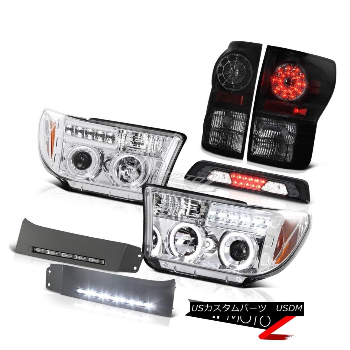 テールライト 07 13 Toyota Tundra Limited Drl Strip Third Brake Lamp Headlamps Rear Lamps Led 07 13 Toyota Tundra Limited Drlストリップショー順序数3ブレーキランプヘッドランプリアランプled Newbyresnursery Com