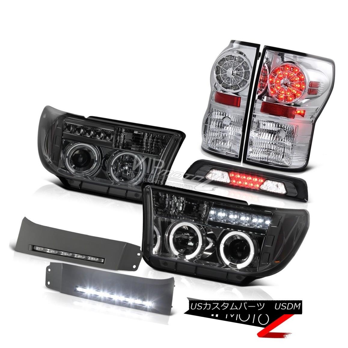 テールライト 07-13 Toyota Tundra SR5 DRL Strip 3RD Brake Lamp Headlights Rear Lights LED DRL 07-13トヨタトンドラSR5 DRLストリップ3RDブレーキランプヘッドライトリアライトLED DRL 【並行輸入品】｜カスタムパーツ WORLD倉庫
