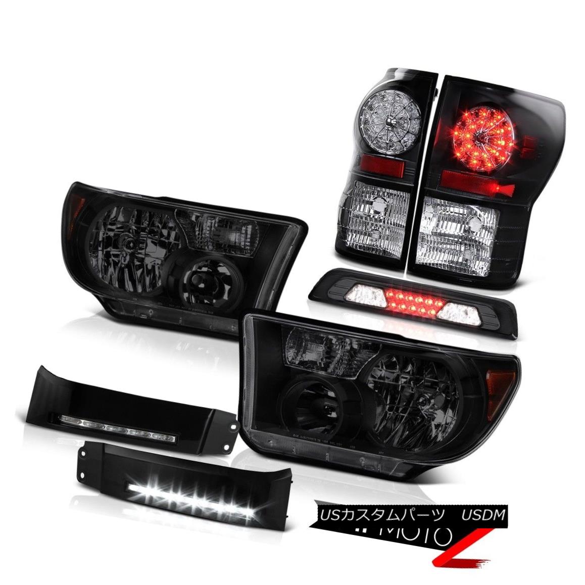 テールライト 07-13 Toyota Tundra Limited Headlamps Bumper DRL Roof Brake Lamp Rear Lamps SMD 07-13トヨタ・トンドラリミテッドヘッドランプバンパーDRLルーフブレーキランプリア・ランプSMD 【並行輸入品】