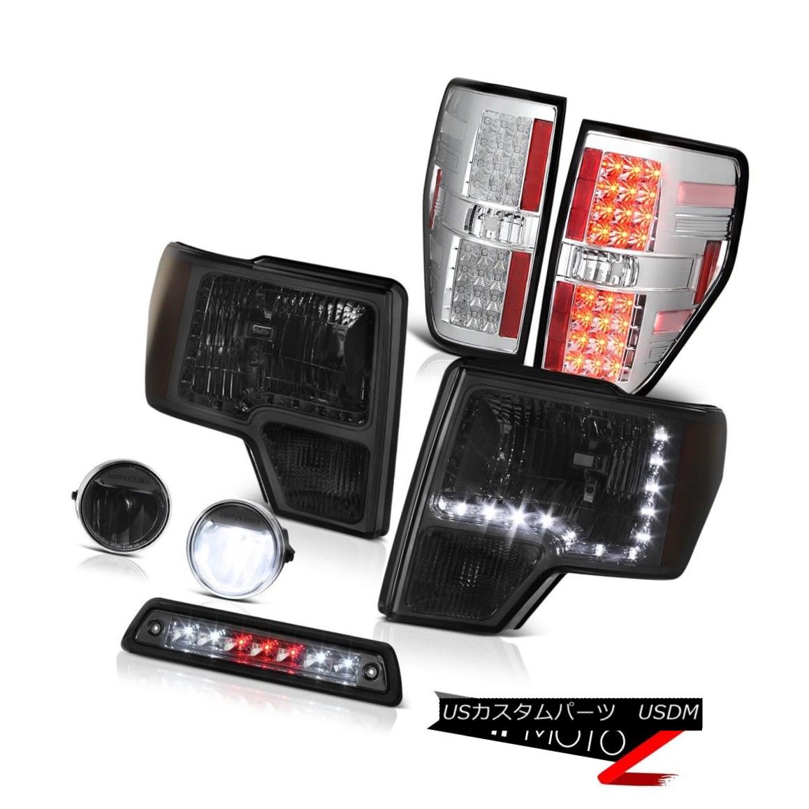 テールライト 2009-2014 F150 5.4L 3rd brake light foglights rear lights headlamps led DRL SMD 2009-2014 F150 5.4L第3ブレーキライトフォグライトリアライトヘッドランプled DRL SMD 【並行輸入品】｜カスタムパーツ WORLD倉庫