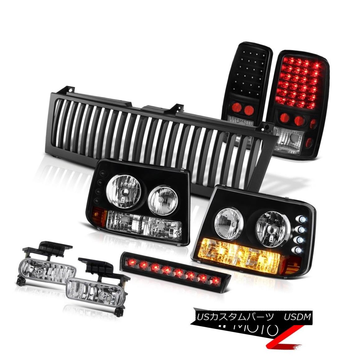 テールライト Signal Headlights Lamp LED Tail Lamps Fog High Brake Black 2000-06 Chevy Tahoe シグナルヘッドライトランプLEDテールランプフォグハイブレーキブラック2000-06 Chevy Tahoe 【並行輸入品】｜カスタムパーツ WORLD倉庫