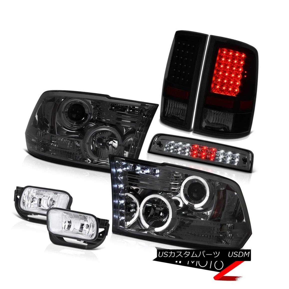 テールライト 09-13 Dodge Ram 1500 5.7L Foglamps Smokey Roof Brake Lamp Taillamps Headlamps 09-13 Dodge Ram 1500 5.7Lフォグランプスモーキールーフブレーキランプタイルランプヘッドランプ 【並行輸入品】
