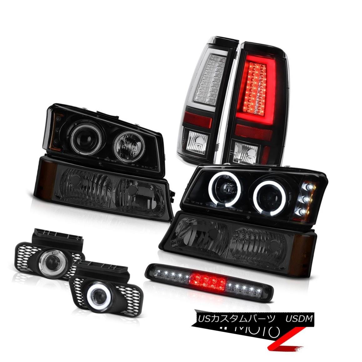 テールライト 03-06 Silverado Tail Lamps Bumper Light Roof Cab Foglights Headlamps Tron Style 03-06シルバラードテールランプバンパーライトルーフキャブフォグライトヘッドランプトロンスタイル 【並行輸入品】