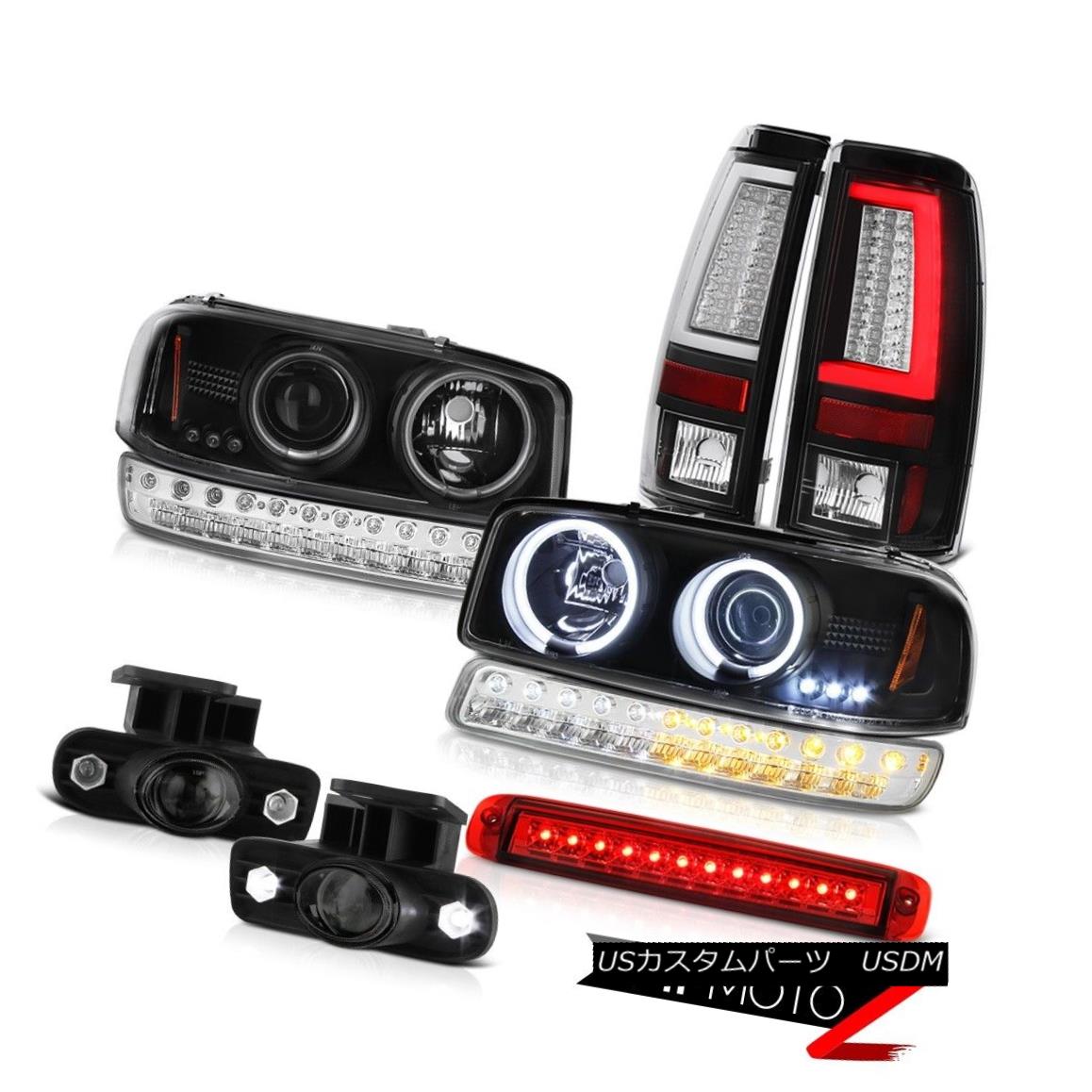 テールライト 99-02 Sierra 1500 Taillamps Roof Brake Light Foglamps Signal CCFL Headlamps LED 99-02 Sierra 1500 Taillampsルーフブレーキライトフォグランプ信号CCFLヘッドランプLED 【並行輸入品】