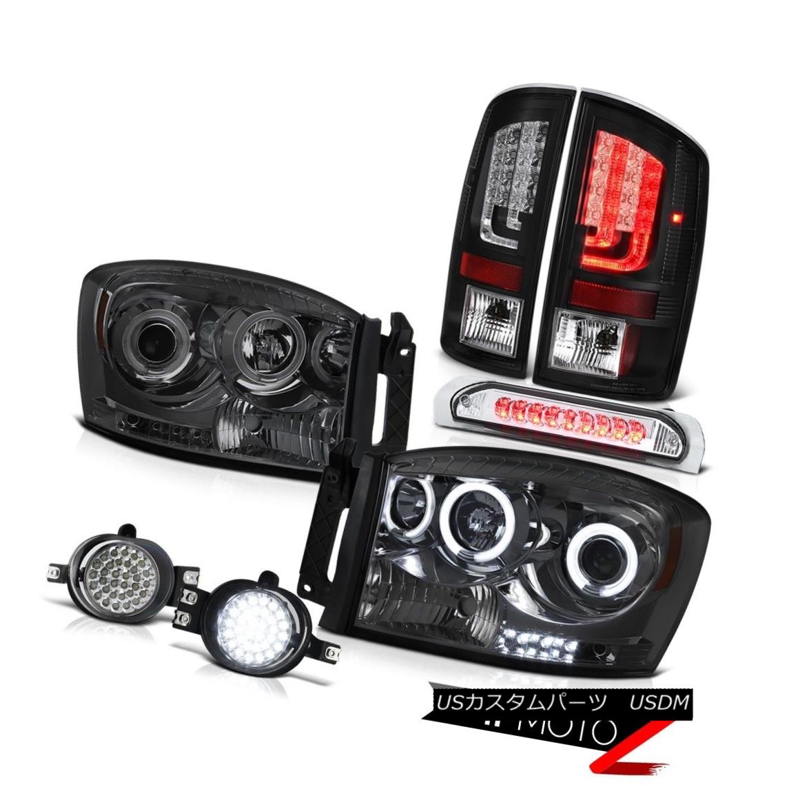テールライト 2007-2009 Dodge Ram 3500 WS Tail Lamps Headlights Fog Lights 3RD Brake Lamp Cool 2007-2009 Dodge Ram 3500 WSテールランプヘッドライトフォグライト3RDブレーキランプCool 【並行輸入品】｜カスタムパーツ WORLD倉庫