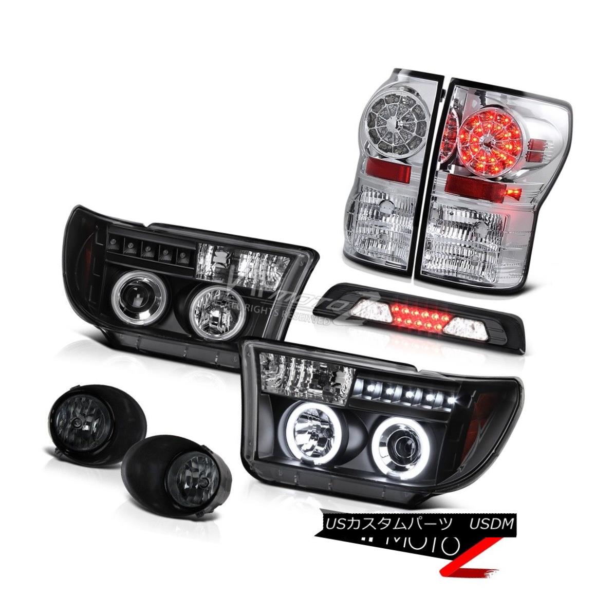 テールライト 2007-2013 Toyota Tundra SR5 Foglights Third Brake Lamp Headlamps Tail Lamps LED 2007-2013 Toyota Tundra SR5 Foglights第3ブレーキランプヘッドランプテールランプLED 【並行輸入品】