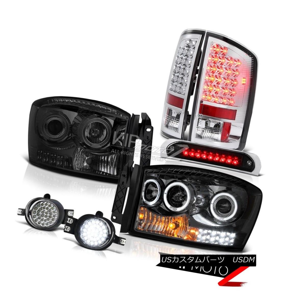 テールライト 2007-2009 Dodge Ram 3500 ST Roof Brake Light Headlights Fog Lamps Tail Lights 2007-2009 Dodge Ram 3500 STルーフブレーキライトヘッドライトフォグランプテールライト 【並行輸入品】