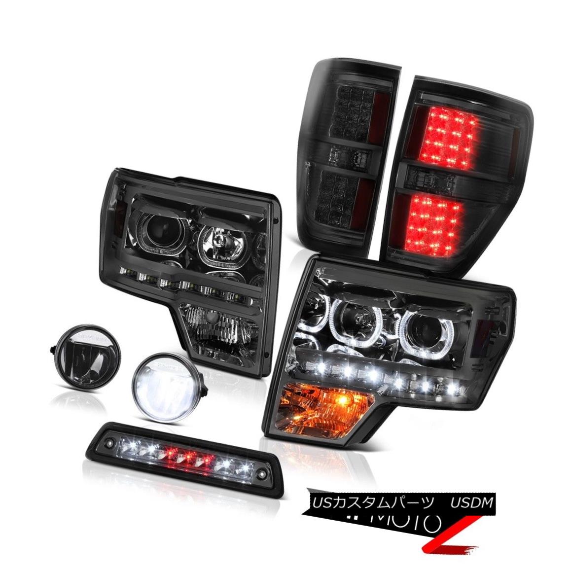 テールライト 09-14 F150 6.2L High stop lamp fog lights tail brake lamps headlamps \