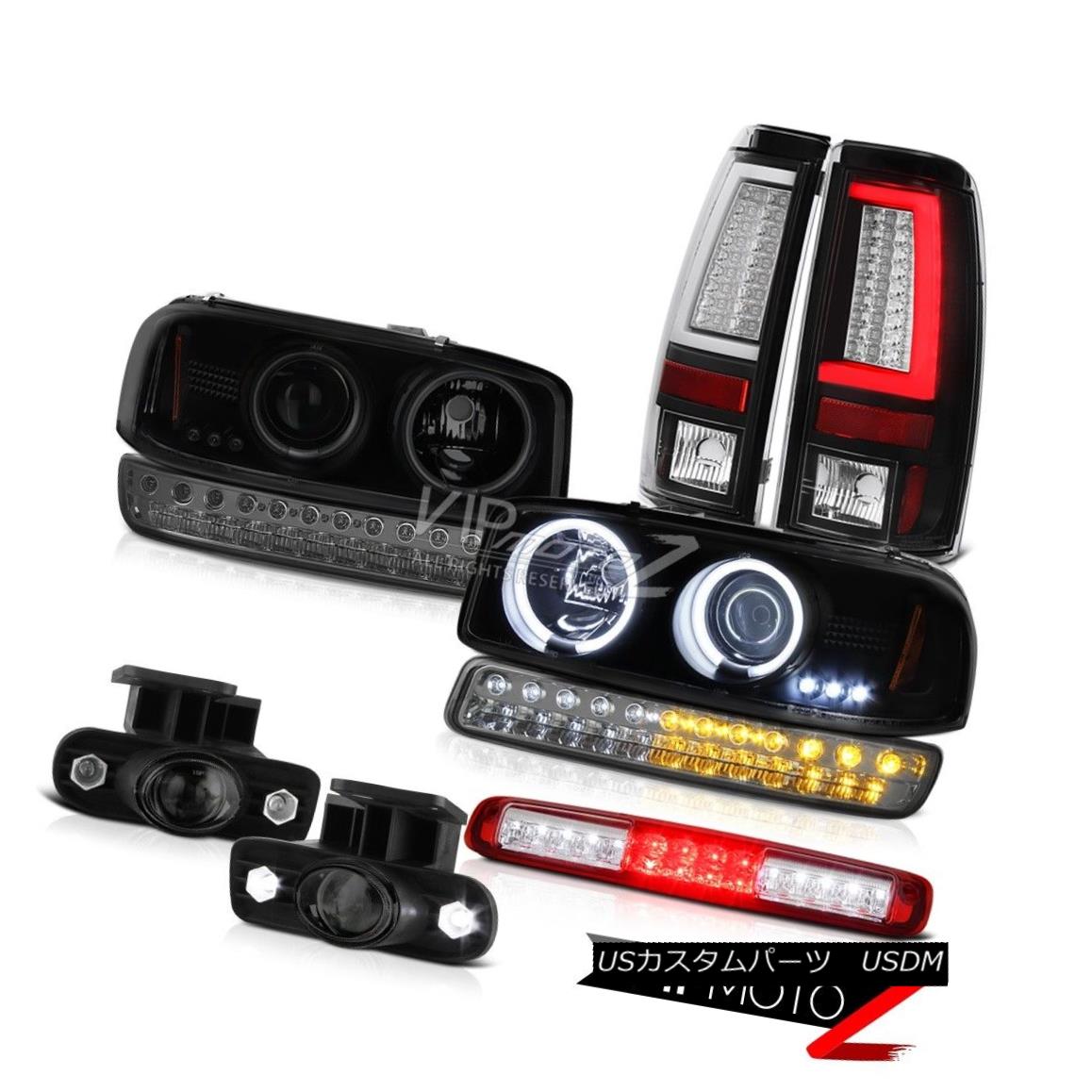 テールライト 1999-2002 Sierra 2500 Tail Lamps High Stop Light Foglights Turn Signal Headlamps 1999-2002 Sierra 2500テールランプハイストップライトフォグライトターンシグナルヘッドランプ 【並行輸入品】