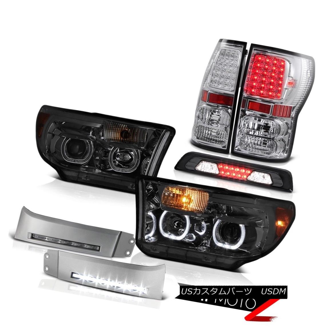 テールライト 2007-2013 Toyota Tundra SR5 Headlights DRL Strip Roof Brake Light Tail Lights 2007-2013トヨタトンドラSR5ヘッドライトDRLストリップ屋根ブレーキライトテールライト 【並行輸入品】