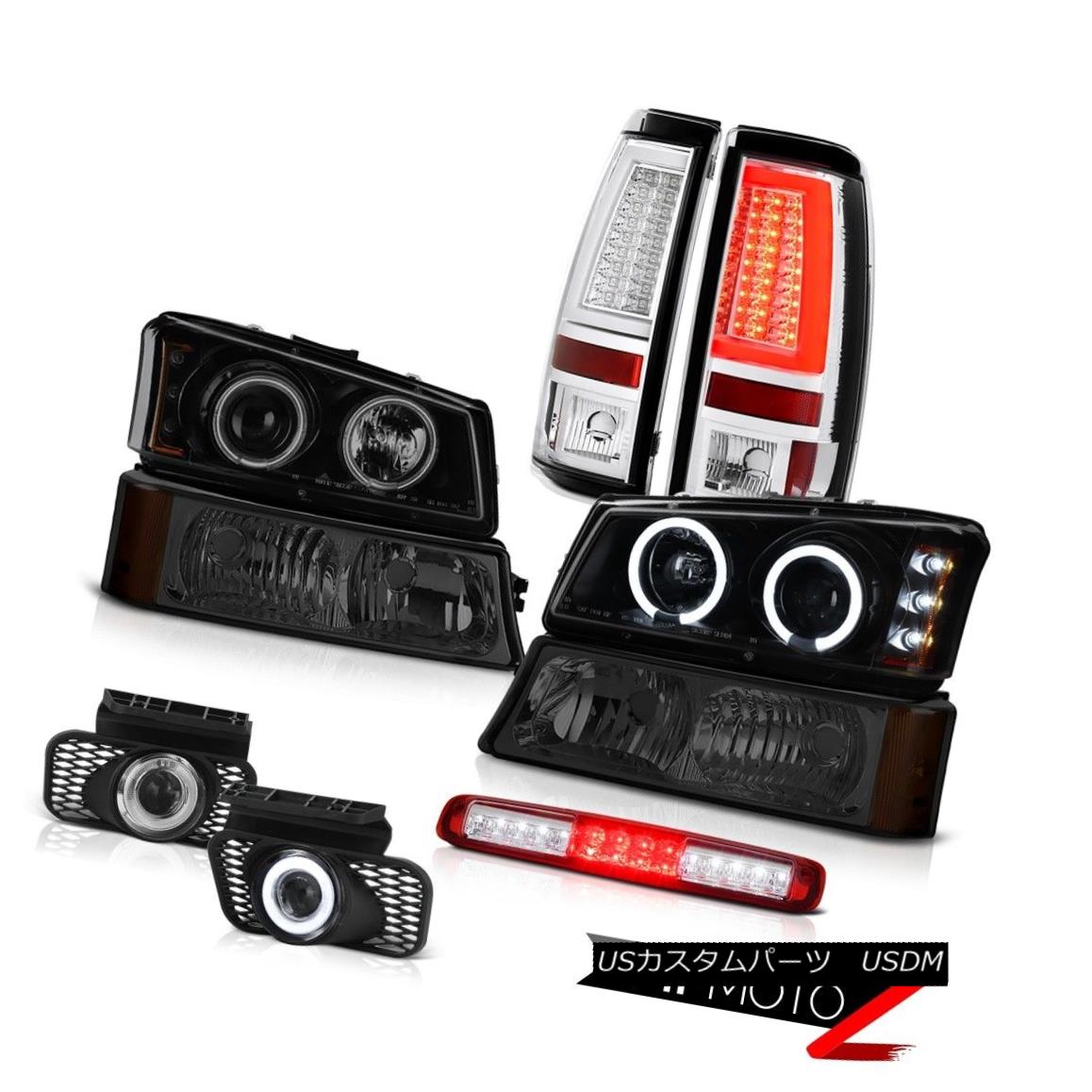 テールライト 03-06 Silverado 2500Hd Tail Lamps Signal Light Roof Cab Fog Headlights Tron Tube 03-06 Silverado 2500HdテールランプシグナルライトルーフキャブフォグヘッドライトTron Tube 【並行輸入品】