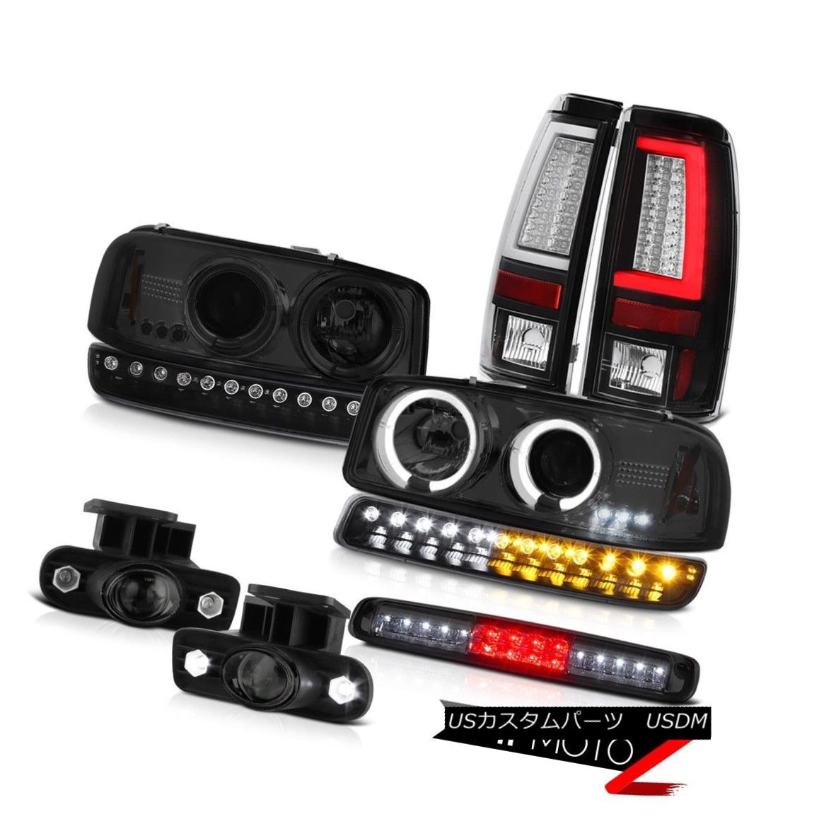 テールライト 99-02 Sierra 5.3L Taillamps Roof Cargo Light Bumper Lamp Foglamps Headlamps LED 99-02 Sierra 5.3L Taillamps屋根カーゴライトバンパーランプフォグランプヘッドランプLED 【並行輸入品】