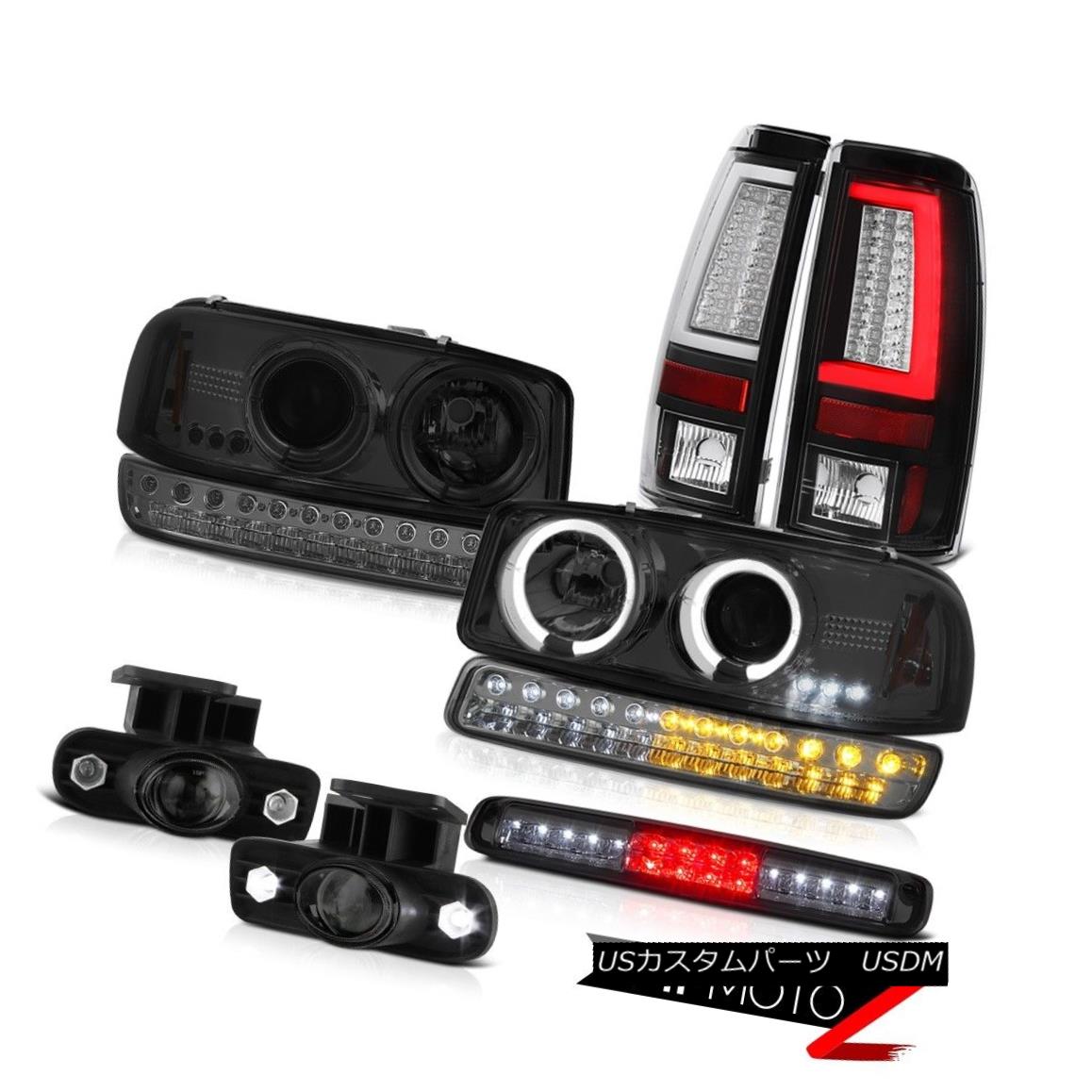 テールライト 99-02 Sierra 1500 Taillights High Stop Lamp Fog Lamps Signal Headlamps Tron Tube 99-02 Sierra 1500テールライトハイストップランプフォグランプ信号ヘッドランプトロンチューブ 【並行輸入品】