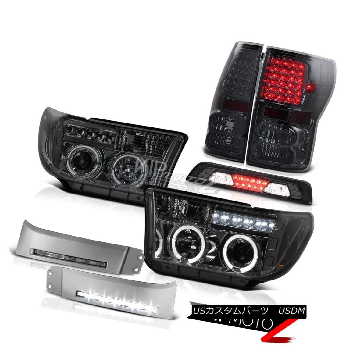 テールライト 07-13 Toyota Tundra Limited DRL Strip Third Brake Lamp Tail Lights Headlamps SMD 07-13 Toyota Tundra Limited DRLストリップサードブレーキランプテールライトヘッドランプSMD 【並行輸入品】