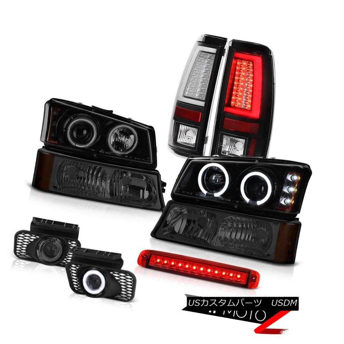 テールライト 03-06 Silverado Tail Lamps 3RD Brake Lamp Parking Fog Headlamps \