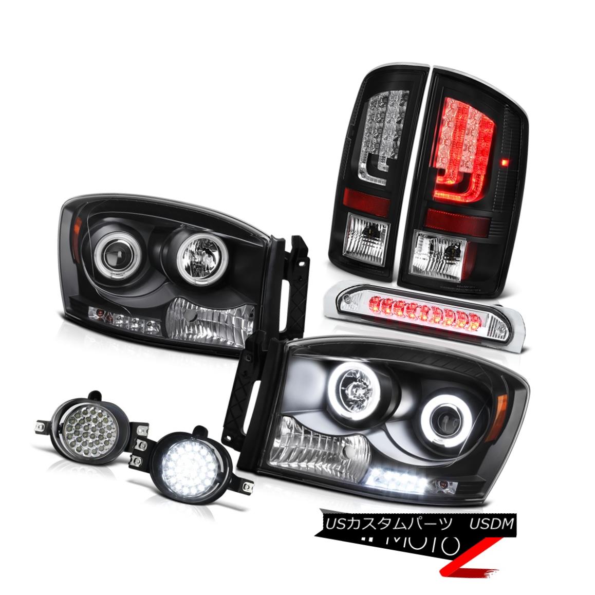 テールライト 07-08 Dodge Ram 1500 SLT Tail Brake Lamps Headlamps Fog Lights High STop Light 07-08ダッジ・ラム1500 SLTテール・ブレーキ・ランプヘッドランプフォグ・ライトハイ・ストップ・ライト 【並行輸入品】｜カスタムパーツ WORLD倉庫