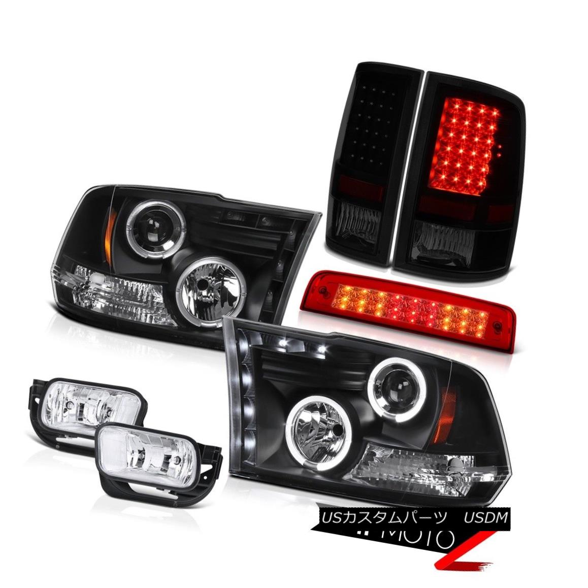 テールライト 09-13 Ram 1500 6.4L Wine Red Roof Cab Lamp Foglamps Tail Lamps Headlights SMD 09-13ラム1500 6.4LワインレッドルーフキャブランプフォグランプテールランプヘッドライトSMD 【並行輸入品】
