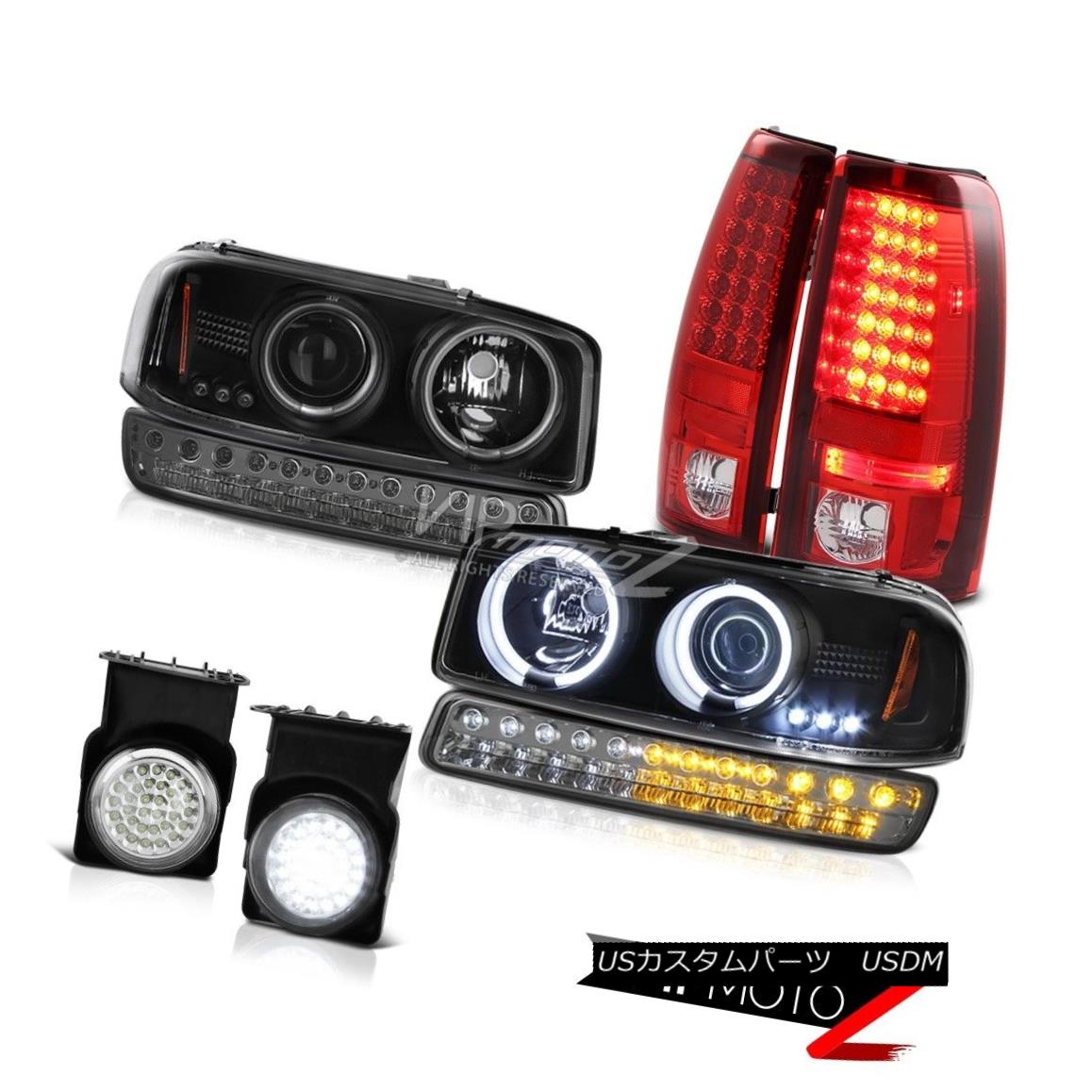 テールライト 2003-2006 Sierra 1500 Chrome Fog Lamps SMD Taillamps Bumper Lamp CCFL Headlights 2003-2006シエラ1500クロームフォグランプSMDタイルランプバンパーランプCCFLヘッドライト 【並行輸入品】｜カスタムパーツ WORLD倉庫